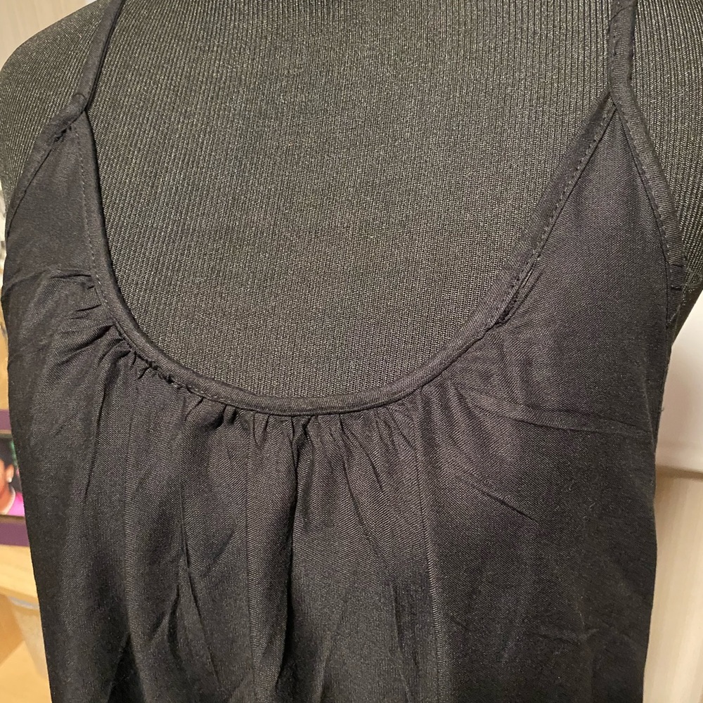 Black Backless Lightweight Maxi Coverup Size 10 NEW - Picture 4 of 8
